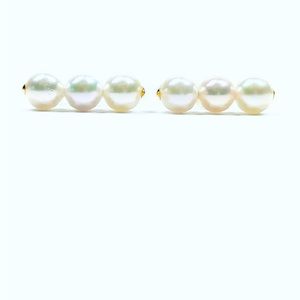 18K Akoya Pearl in 3set